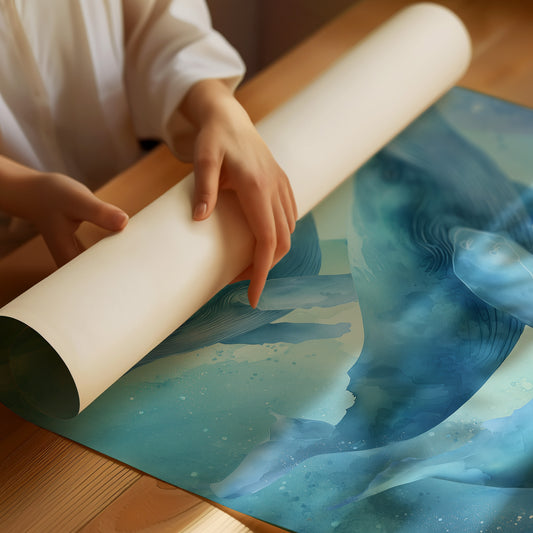 Ocean Giants Dance In Teal