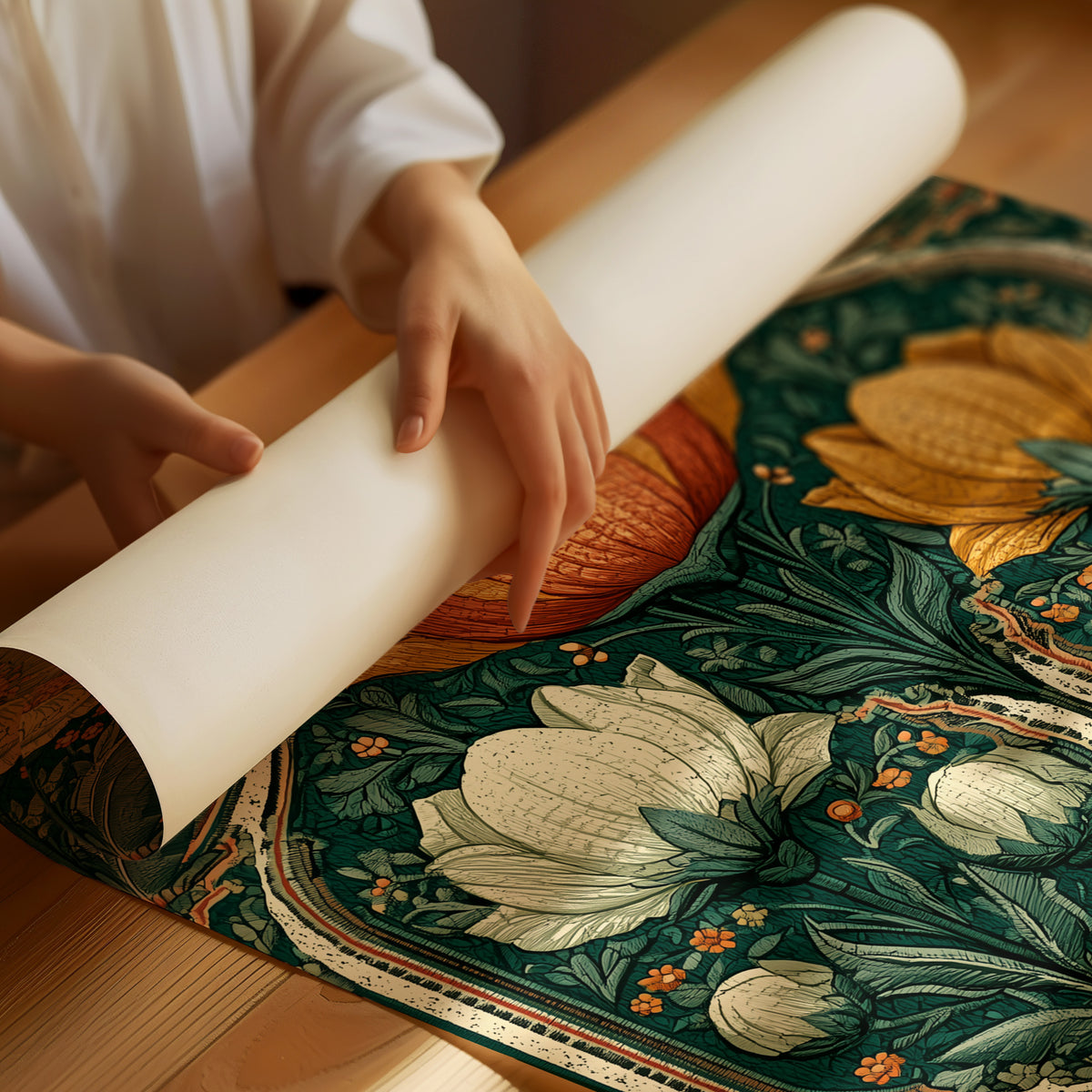 Tudor Garden Tapestry Bloom