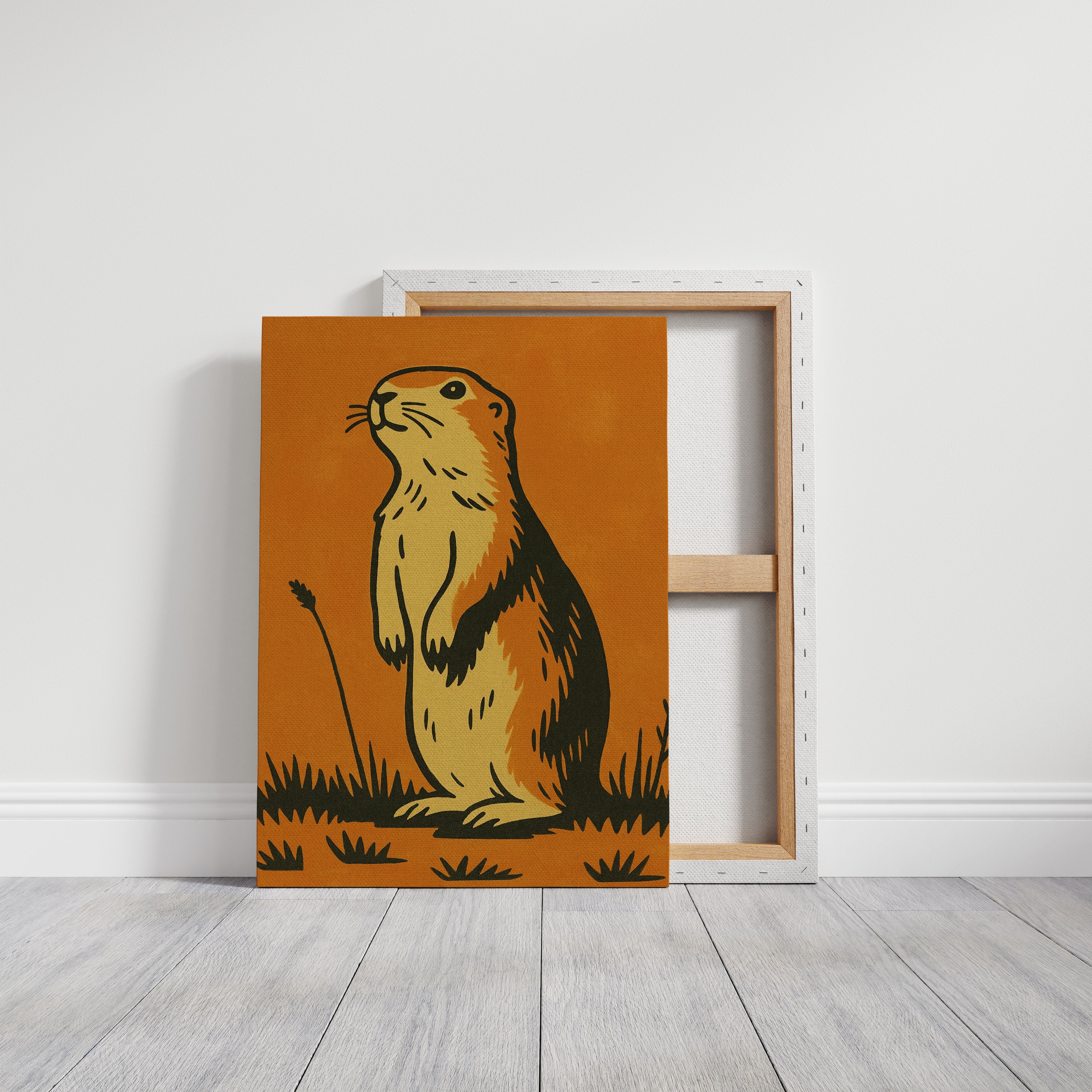 Prairie Sentinel Stands Watch