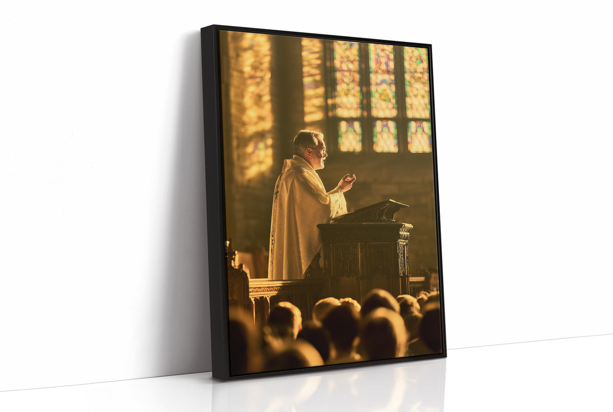 Golden Hour Cathedral Sermon
