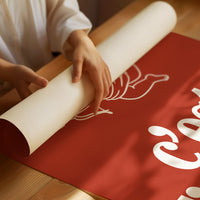 Love Letters Float On Crimson Wings
