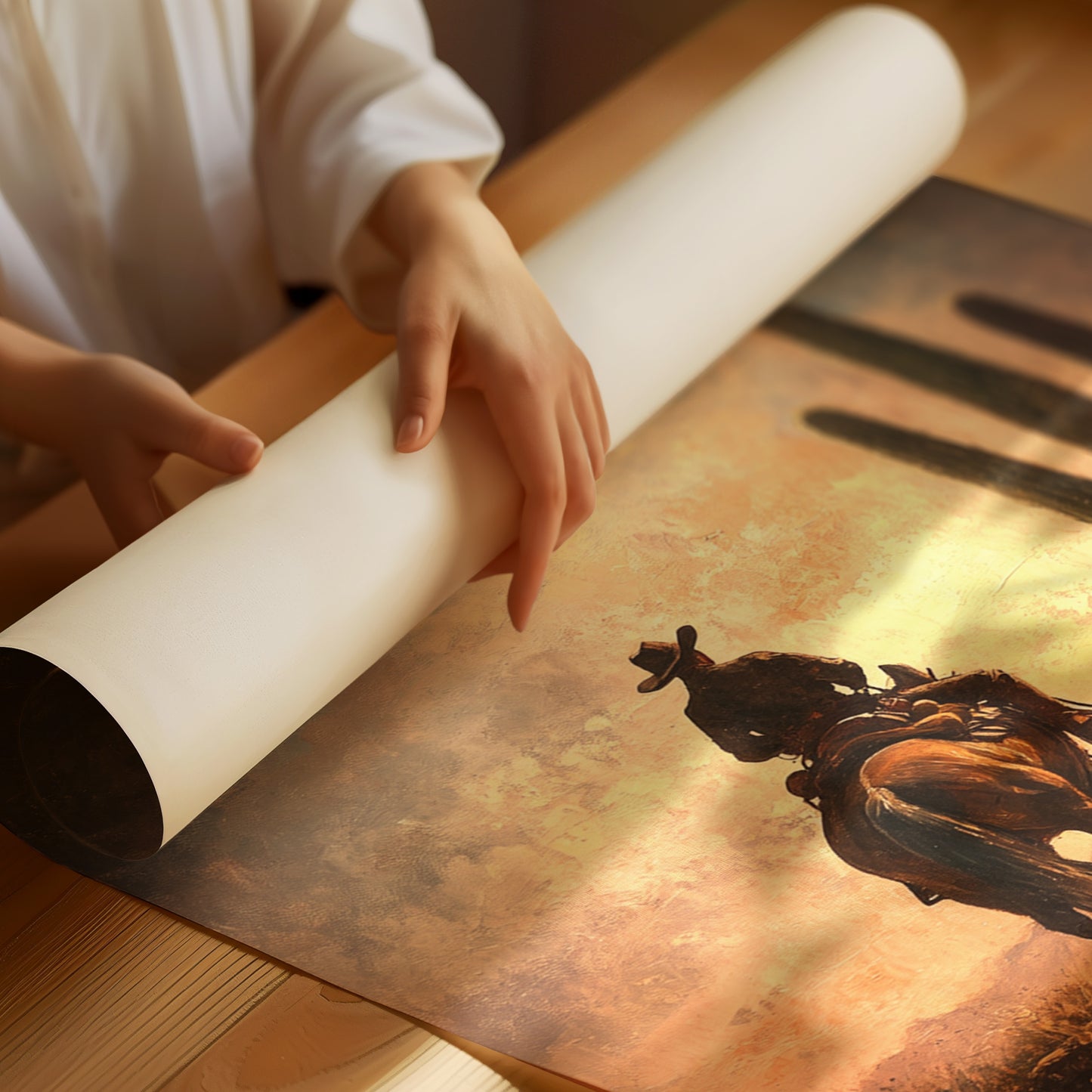 Cowboy Horizon at Sunrise