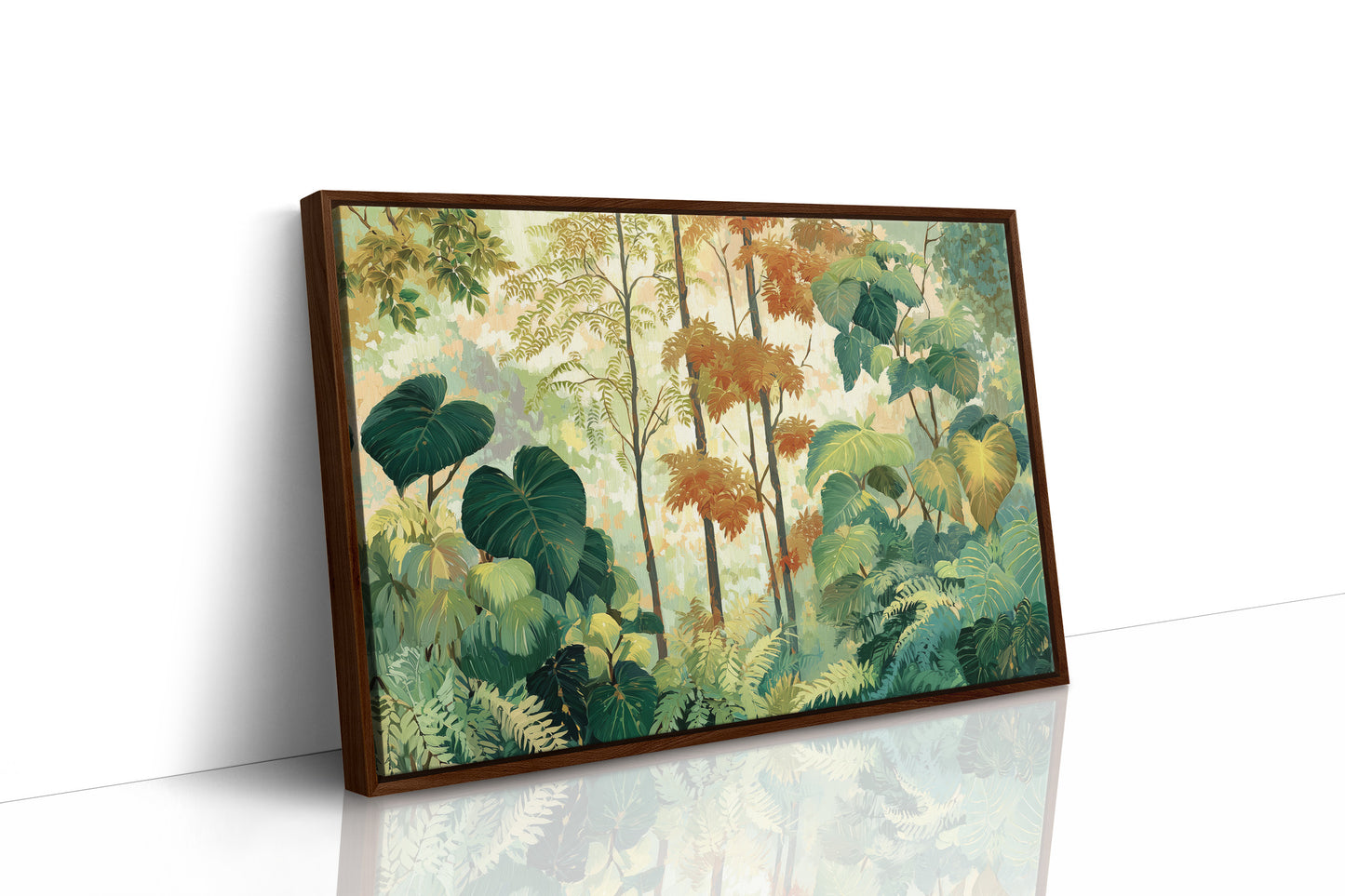 Sunlit Jungle Dances At Dawn