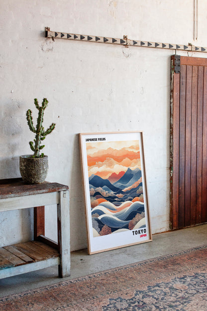 Japanese Fields – A Landscape in Motion