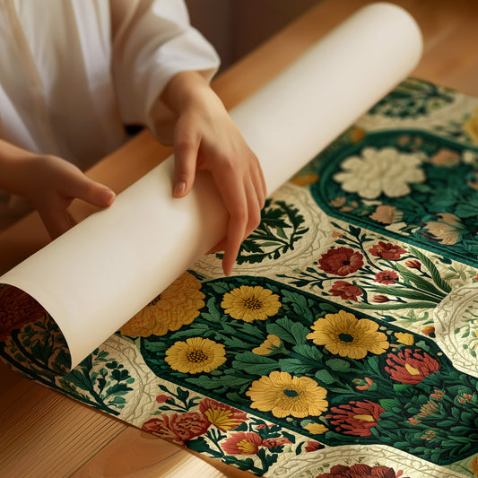 Chrysanthemum Panel Garden Tapestry
