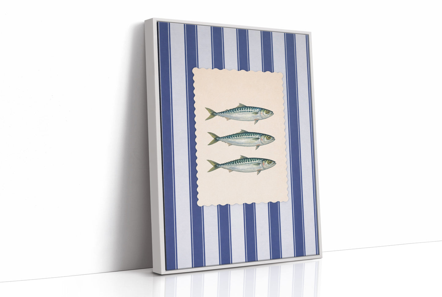Nautical Trio: Mackerel on Cream