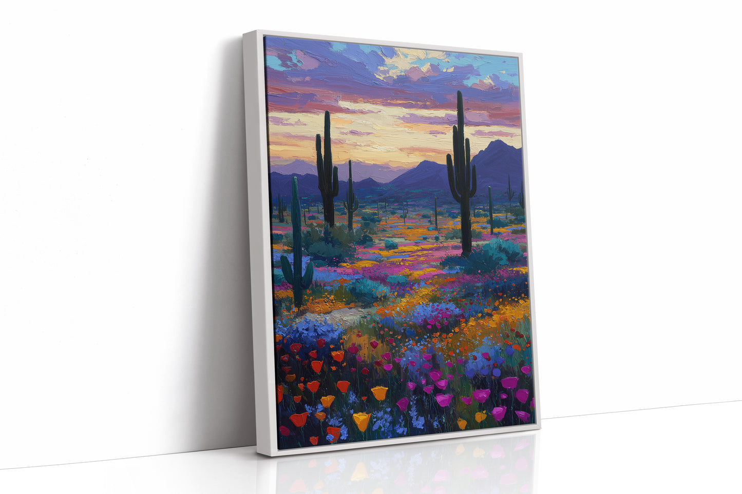 Wildflowers Dance Under Desert Stars