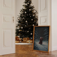 Santa Took the Quiet Path Through the Pines