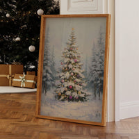 Winter Forest Sparkles With Joy