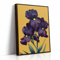 Dark Violet Against The Gold