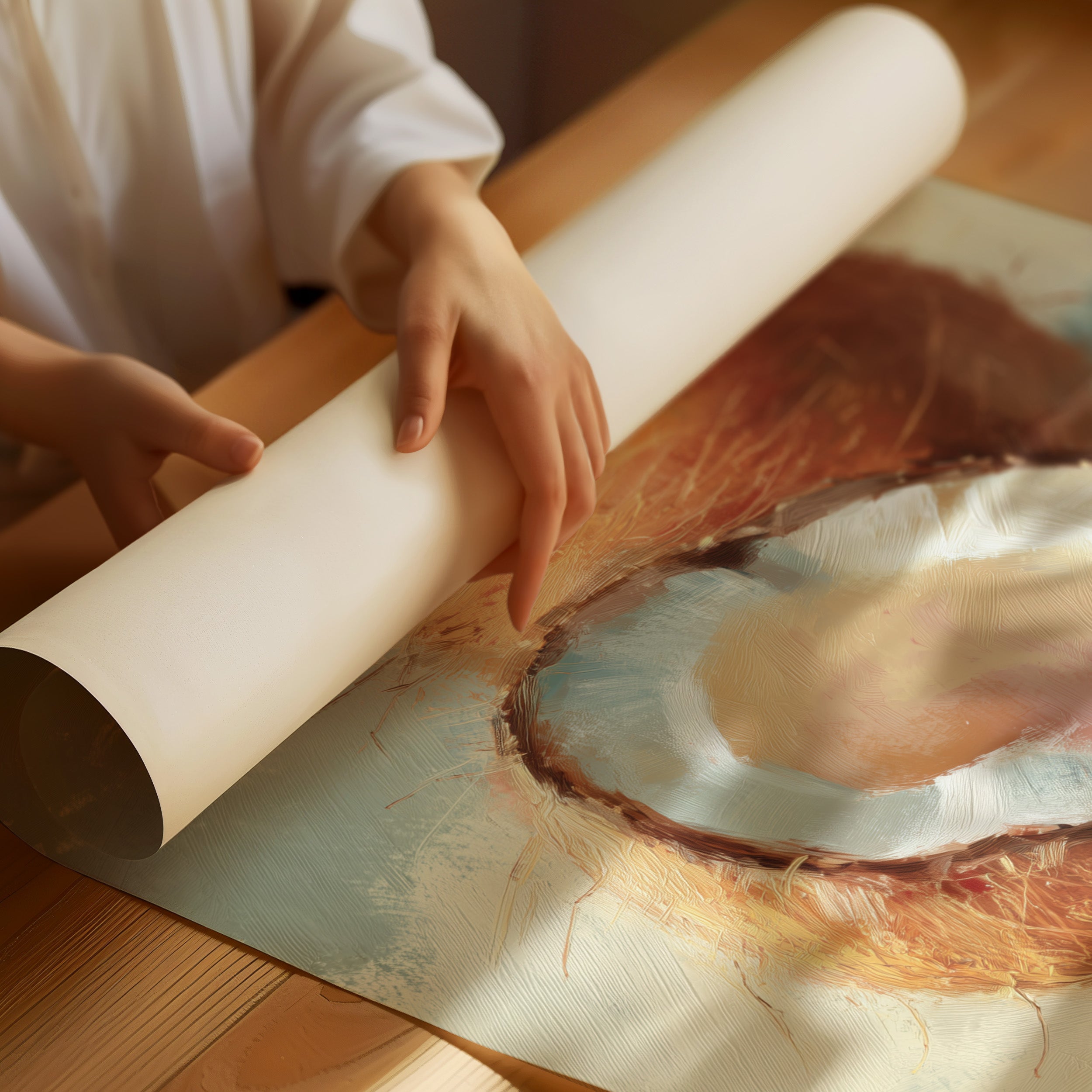 Tropical Whispers On Canvas Edge