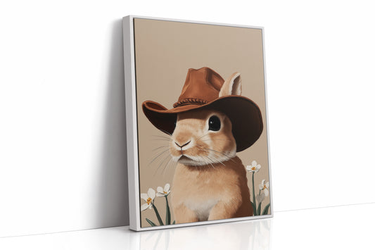 Ranch Rabbit Tips His Leather Crown