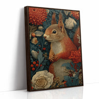 The Squirrel Who Stayed for the Flowers
