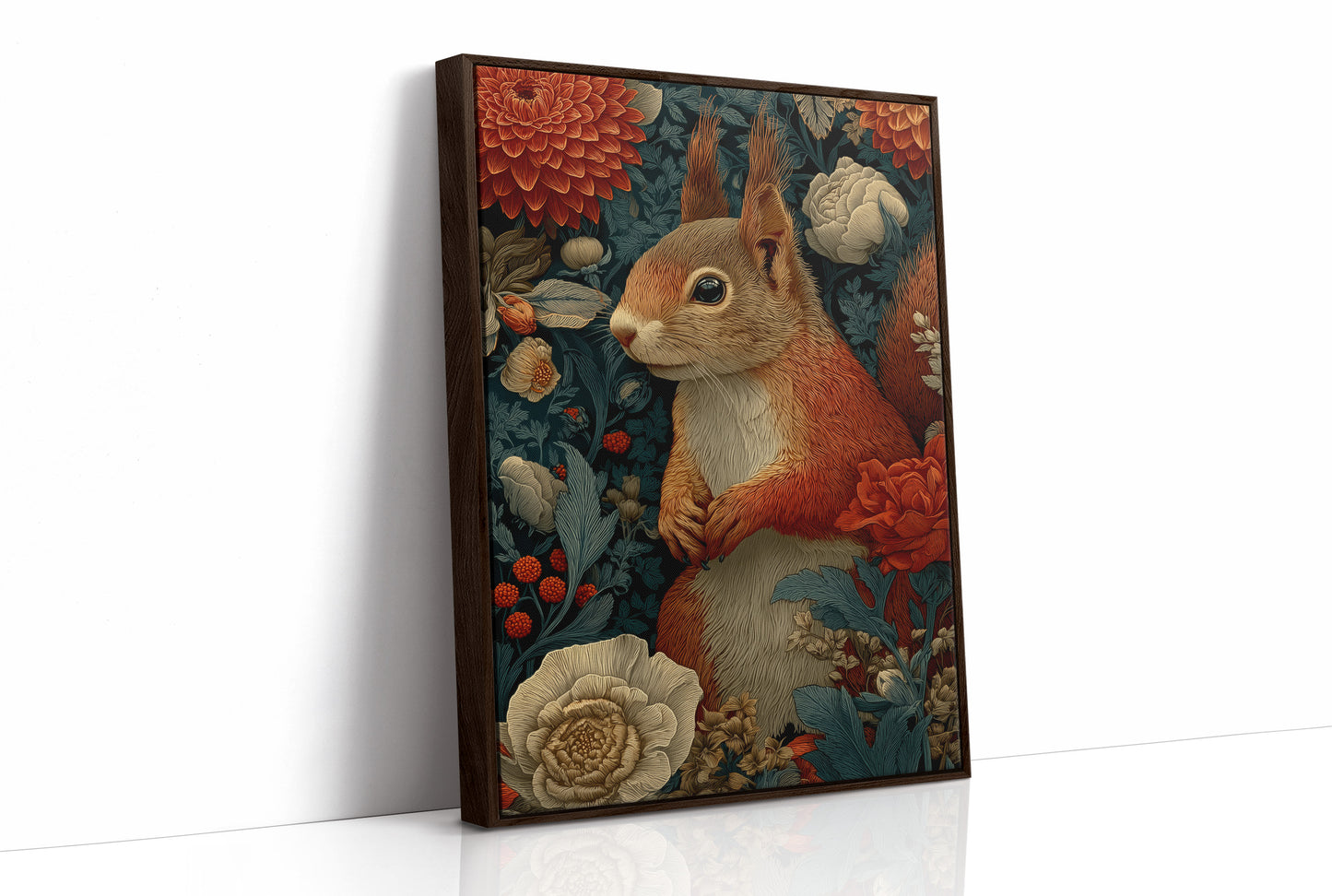 The Squirrel Who Stayed for the Flowers