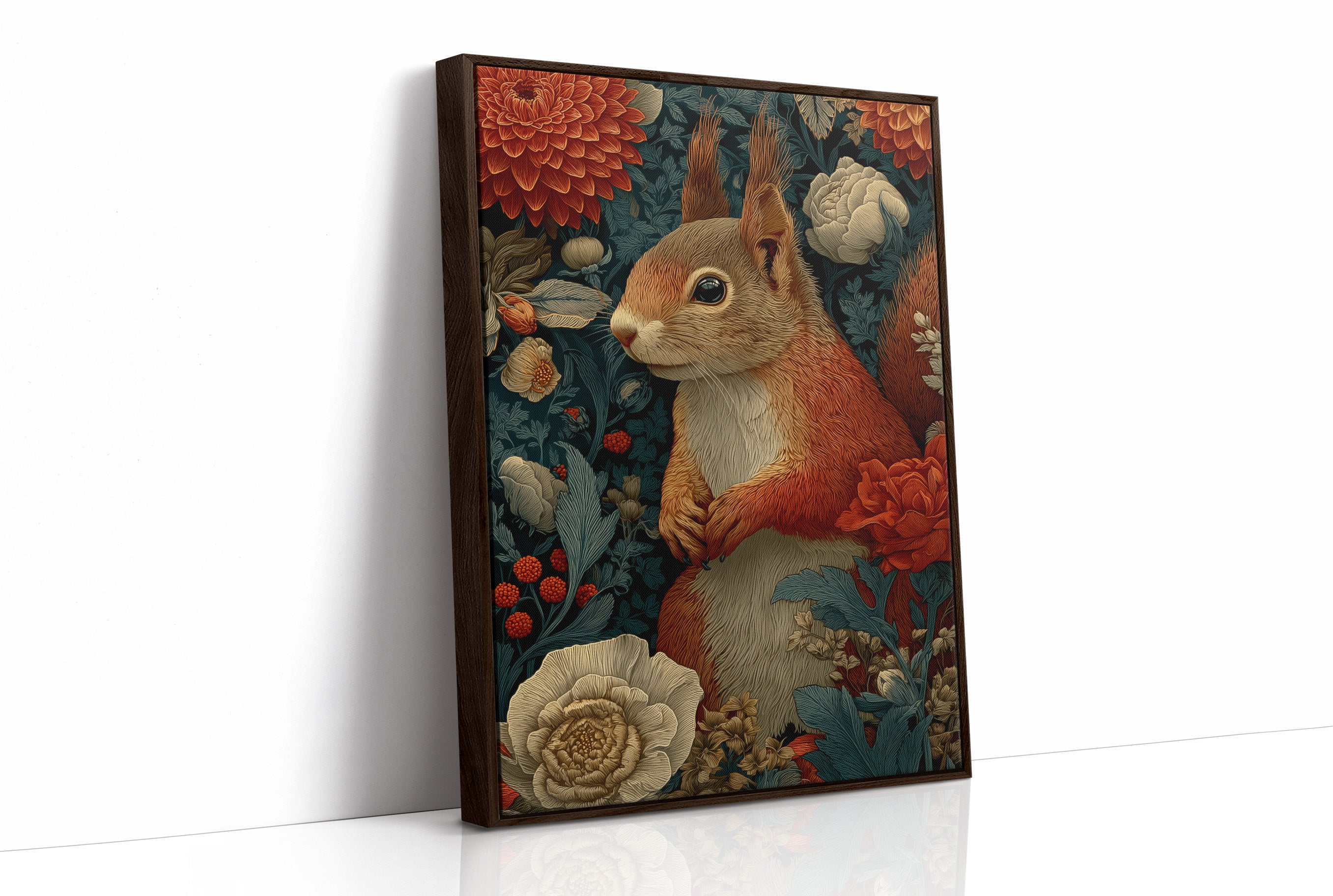 The Squirrel Who Stayed for the Flowers
