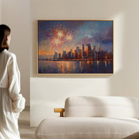 Manhattan's Fireworks Paint Summer Dreams