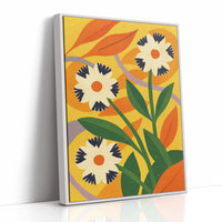 Cactus Meets Sunflower Folk Art