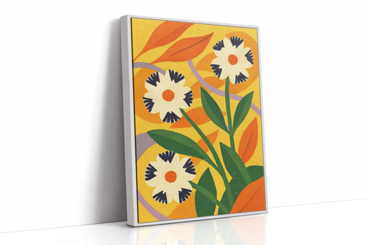 Cactus Meets Sunflower Folk Art