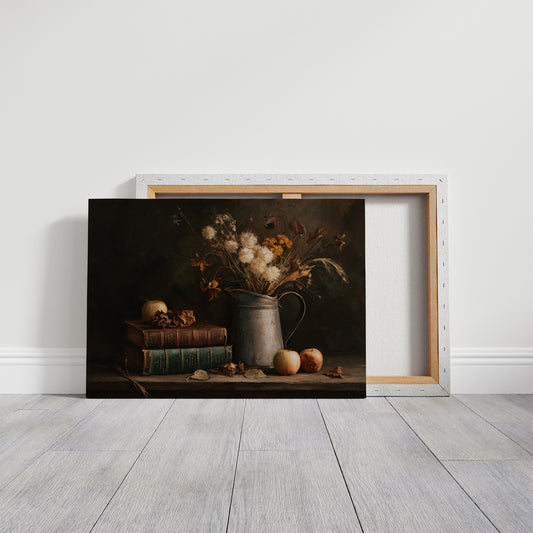 Scholarly Treasures Among Autumn Blooms