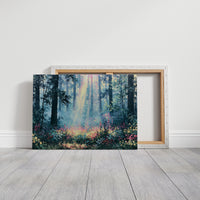 Sunbeams in the Wildflower Wood