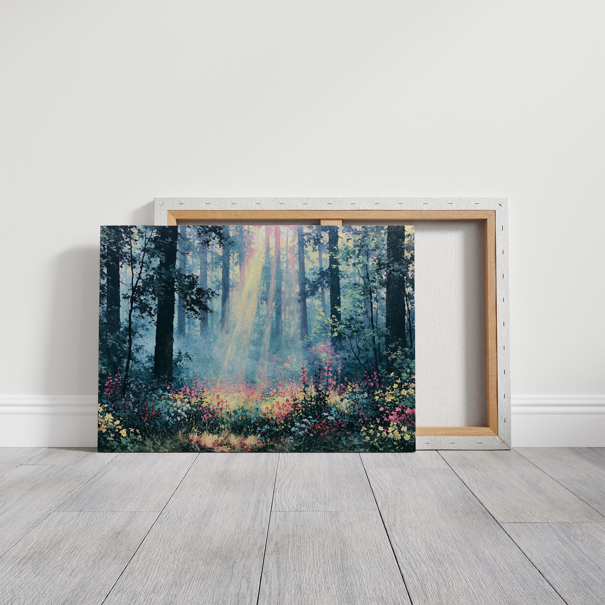 Sunbeams in the Wildflower Wood