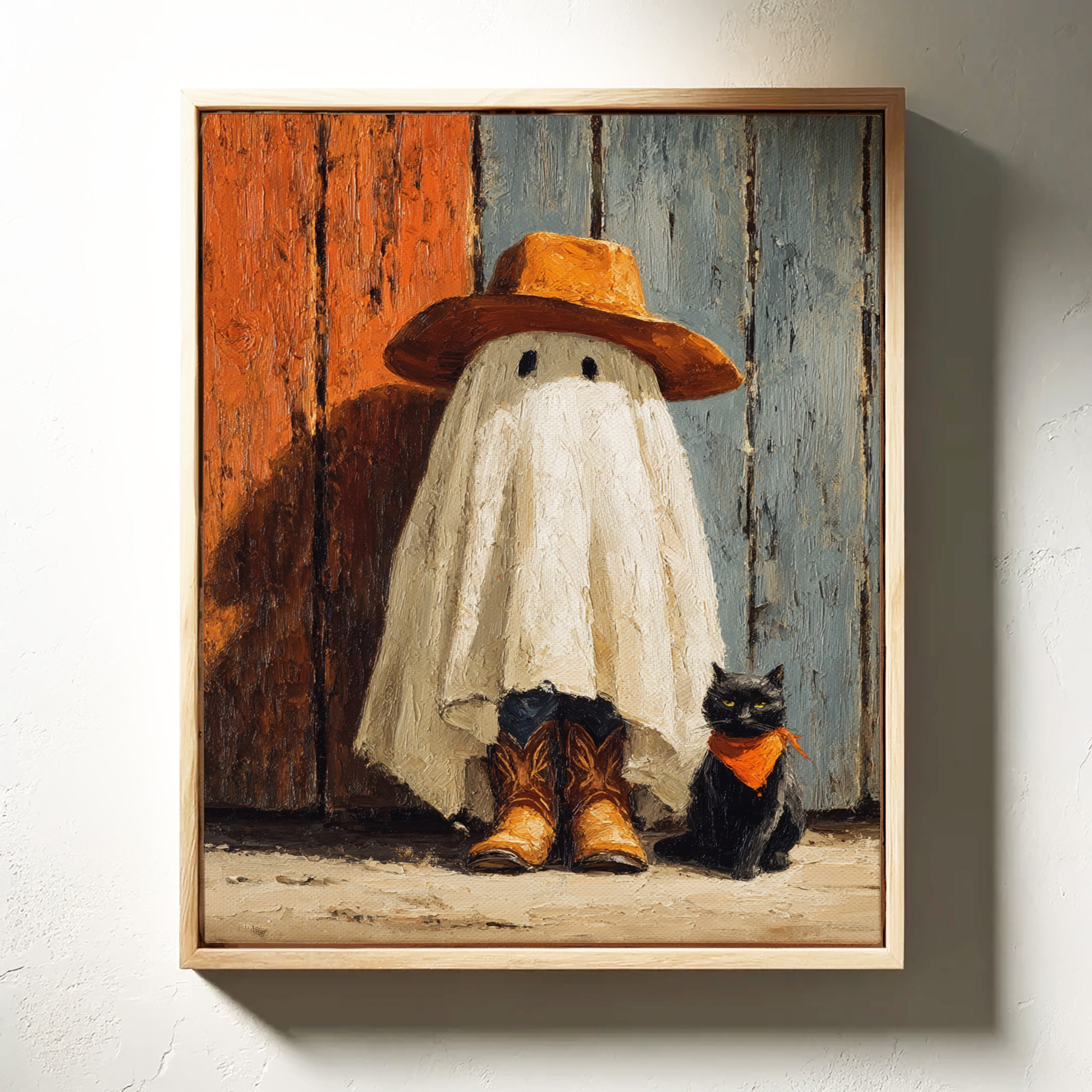 A Ghostly Encounter at Dusk