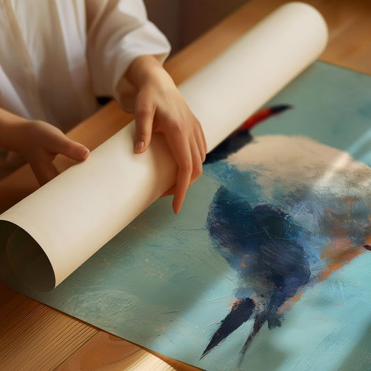 Coastal Bird On Turquoise Shores