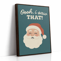 Jolly Words On Teal Canvas