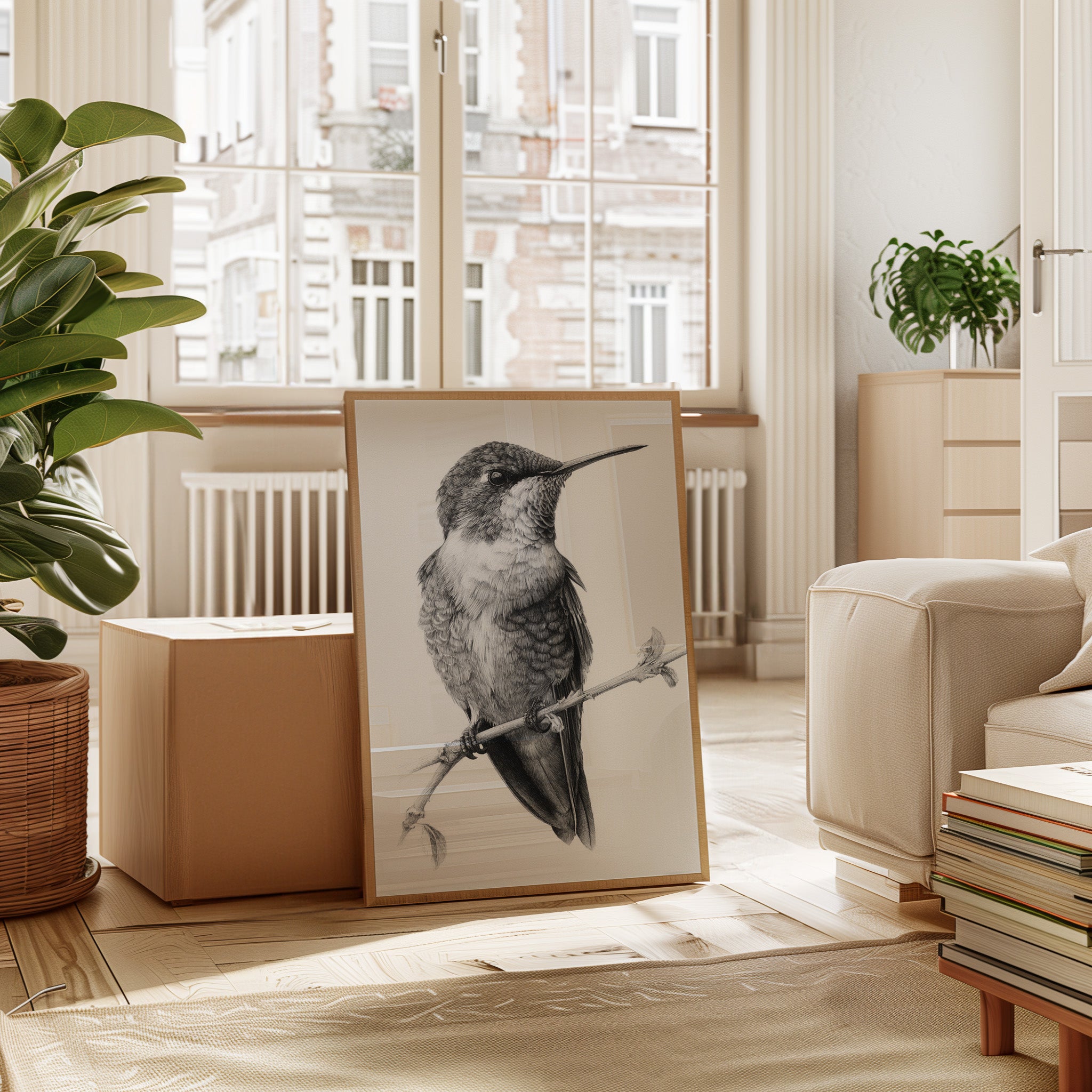 The Stillness of Feathered Grace