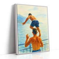 Summer Leaps Into Ocean Blue