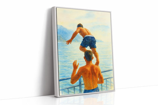 Summer Leaps Into Ocean Blue