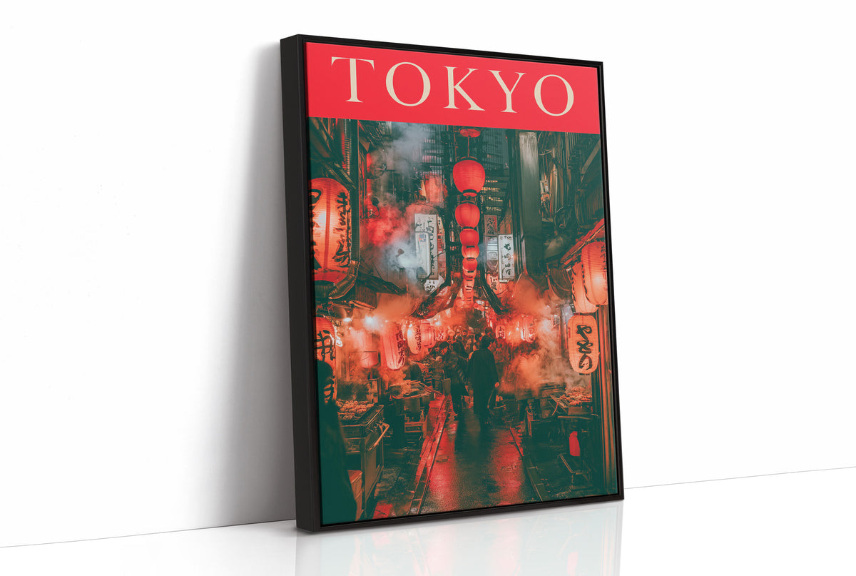 Tokyo Neon Alley Night Market