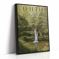 Ohio Waterfall Forest Retreat