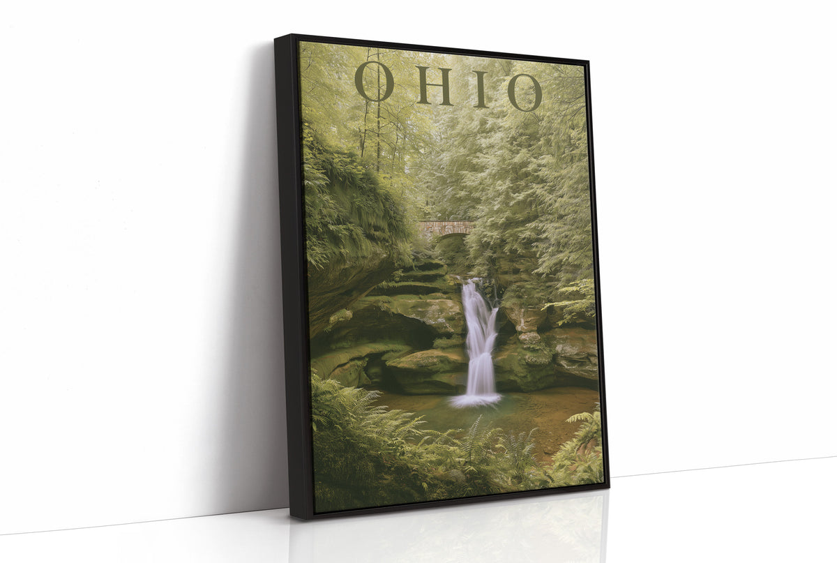 Ohio Waterfall Forest Retreat