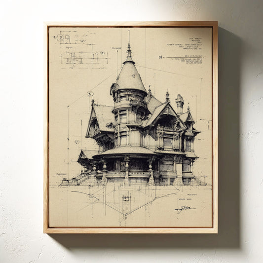 Blueprints of Forgotten Elegance