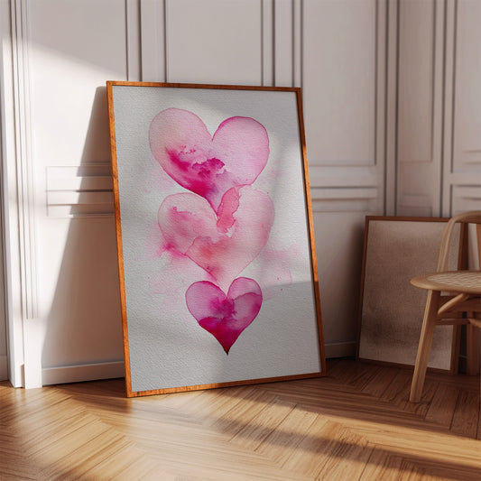 Hearts Unfold in Blush