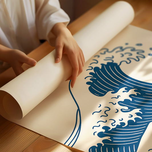 Mightier Than the Waves Ocean Print