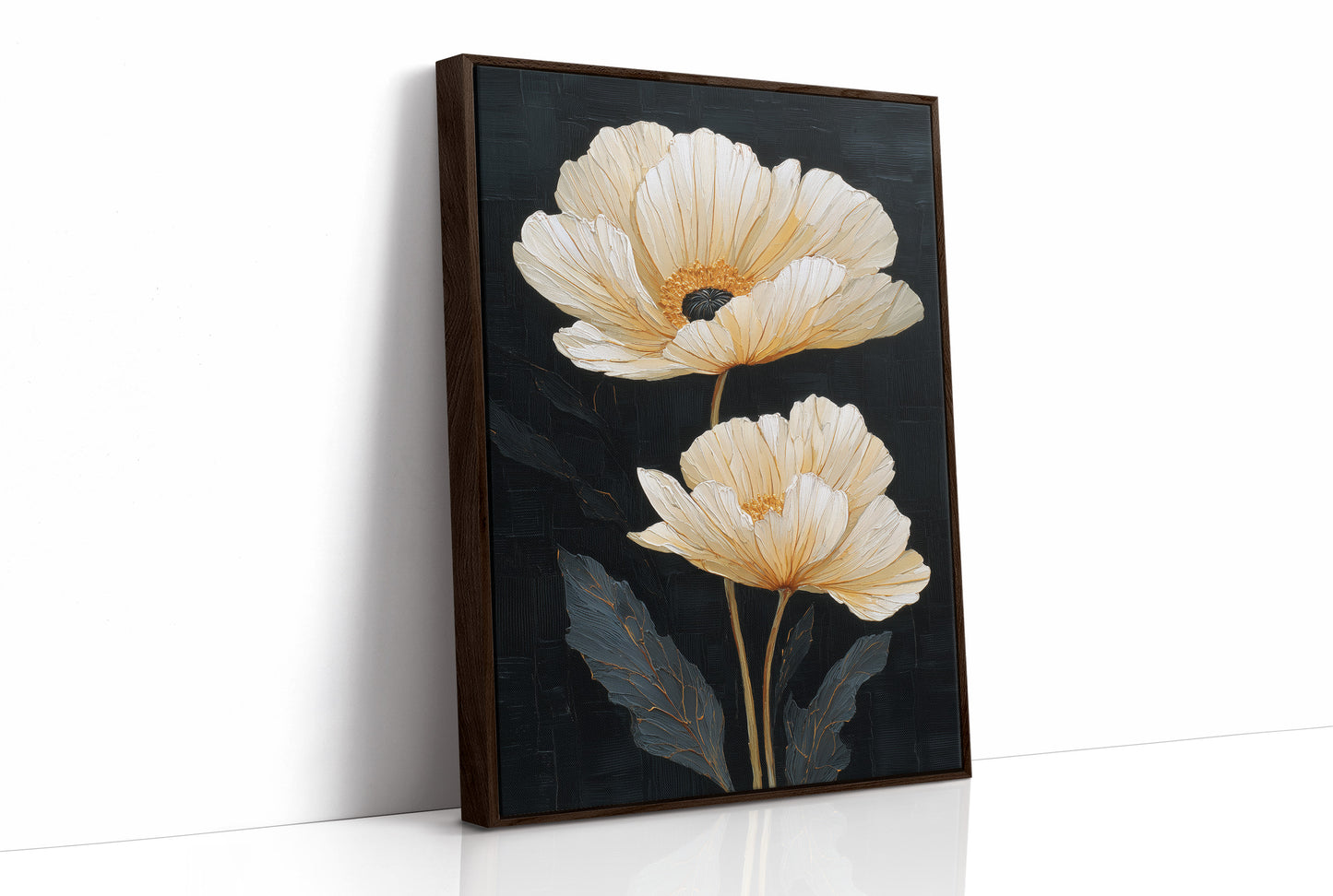 Two Blooms Against the Dark