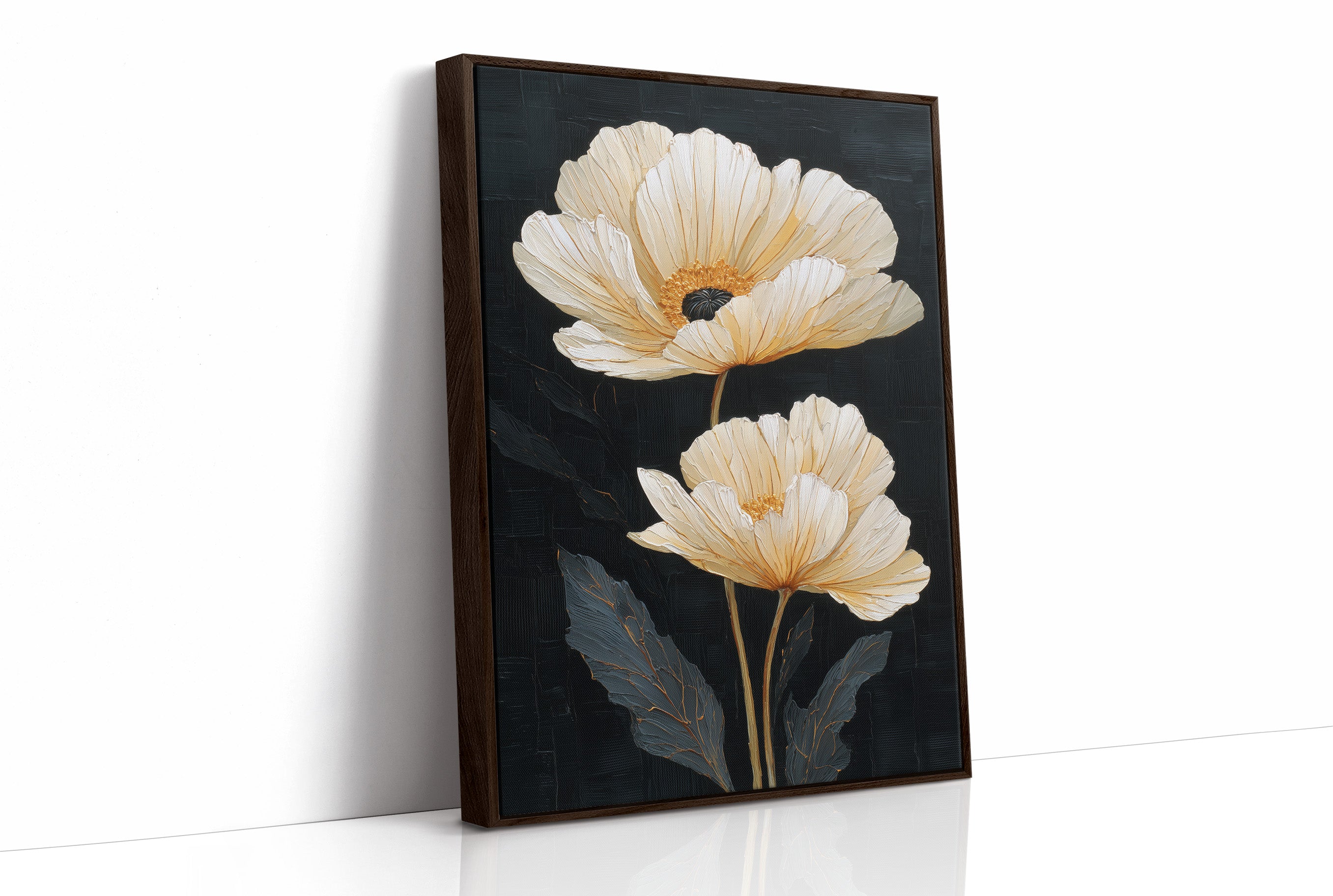 Two Blooms Against the Dark