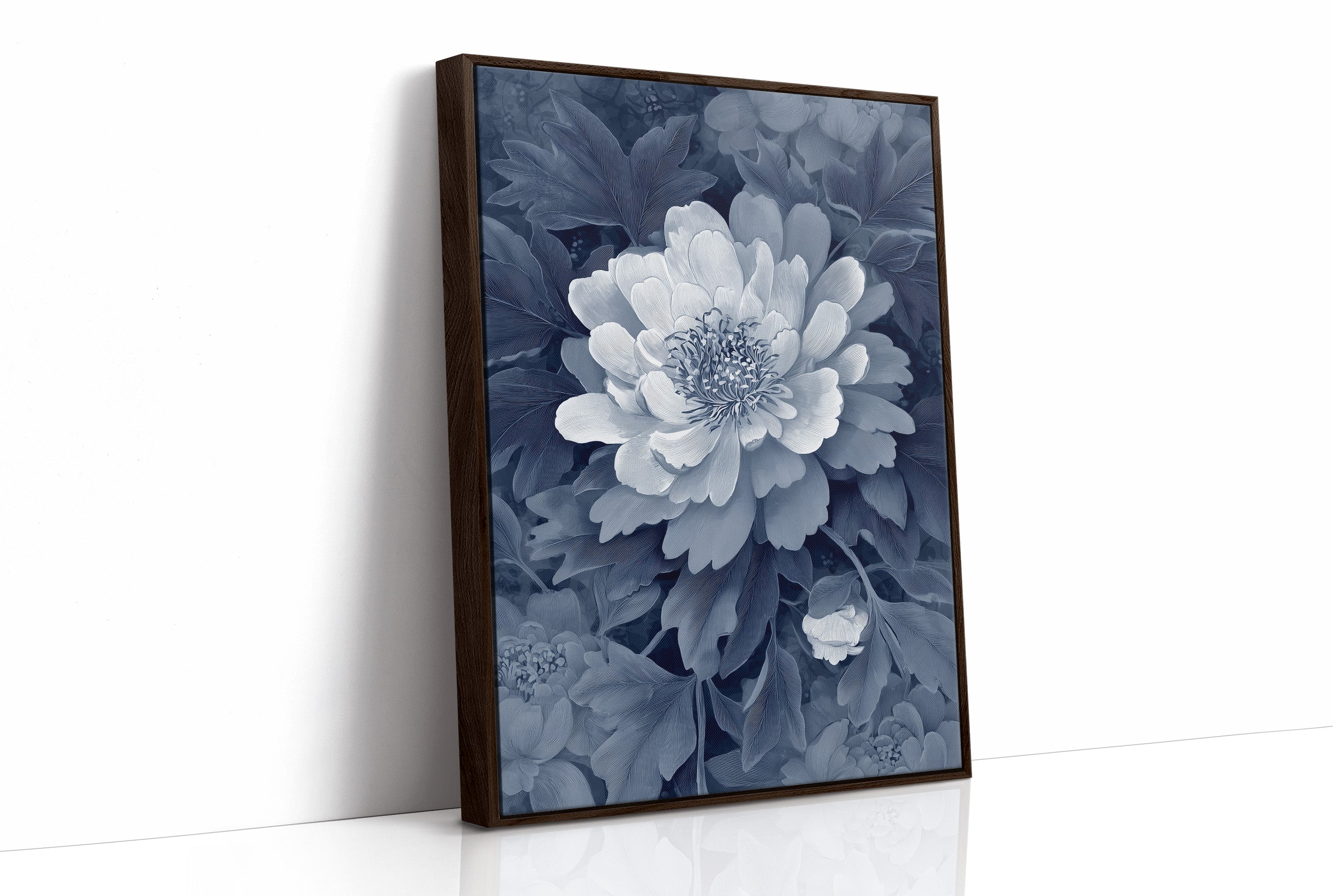 Every Petal In Blue Ink
