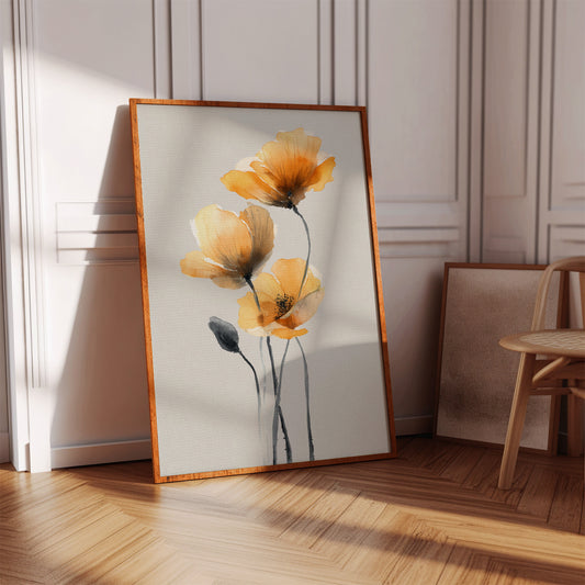 Golden Petals in Soft Light