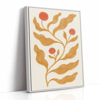 Golden Leaves Hold Coral Stories