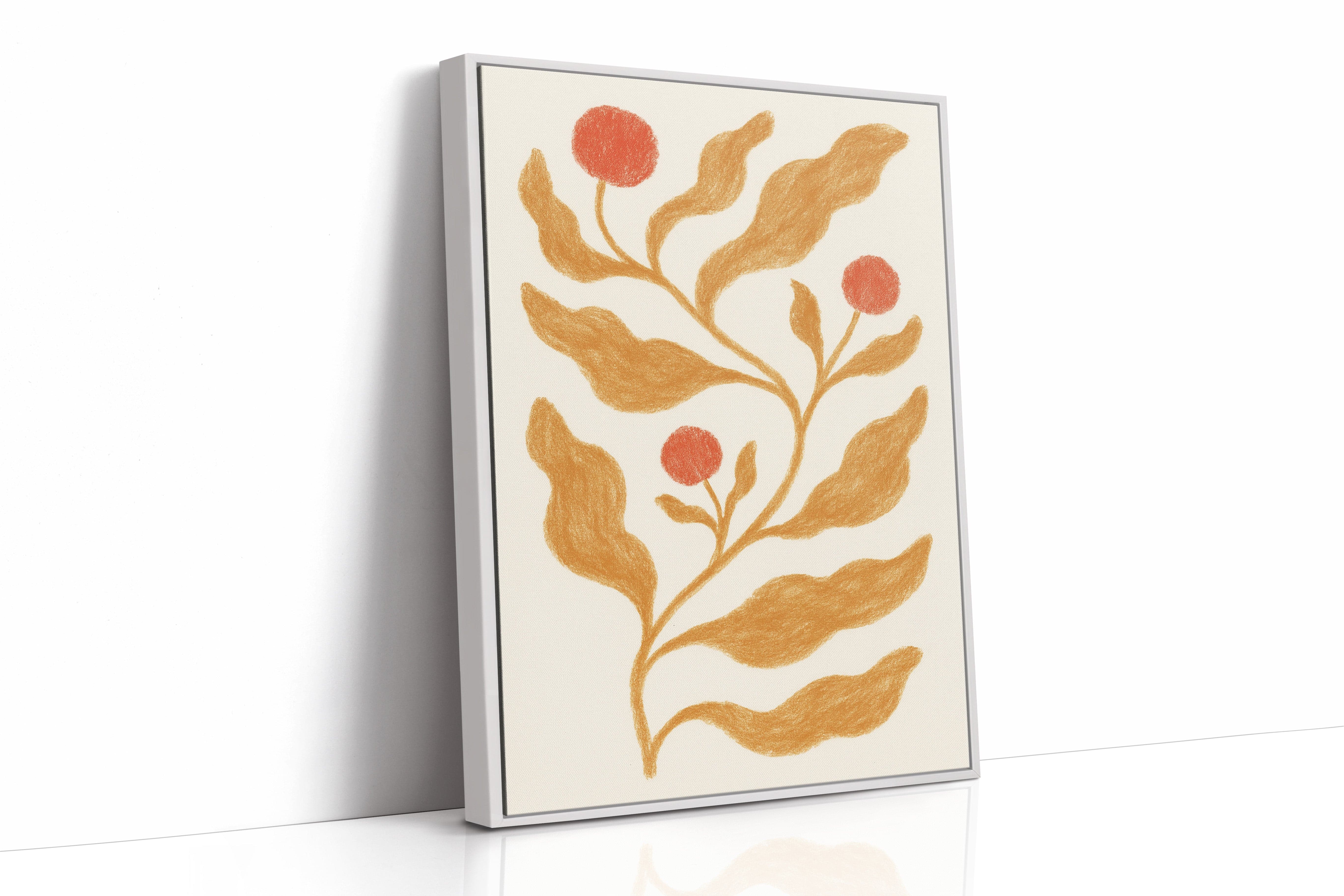 Golden Leaves Hold Coral Stories