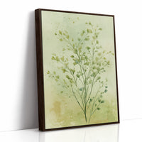 Quiet Stems in Soft Green