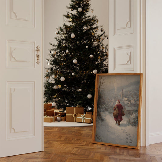 Snow Falls Softly On Sacred Night