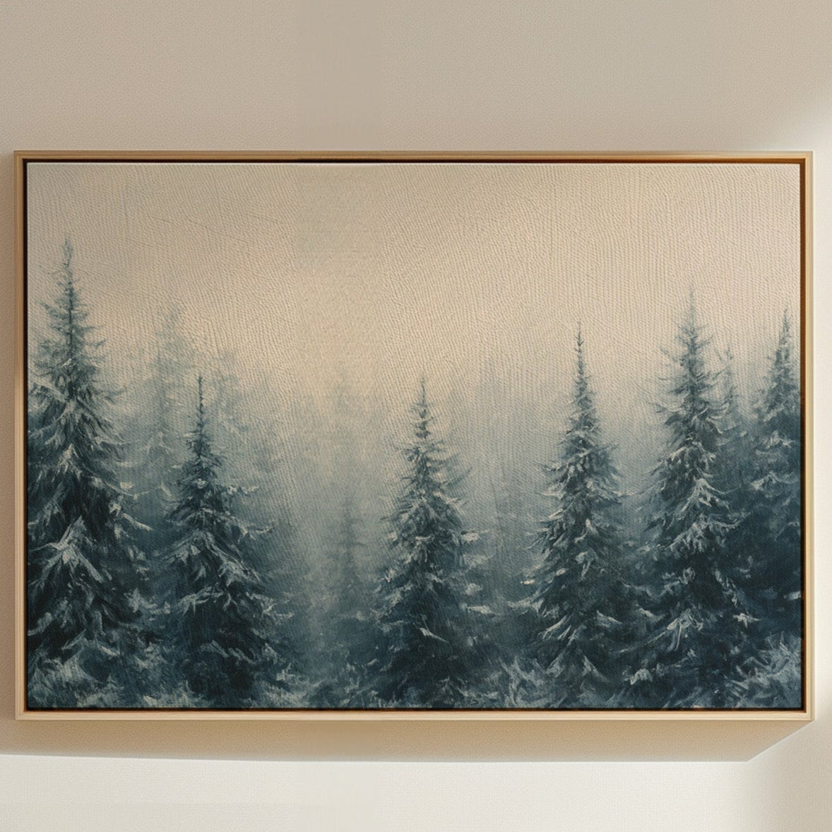 Winter Pines Hold Morning Secrets
