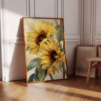 Sunlight Kisses the Golden Petals