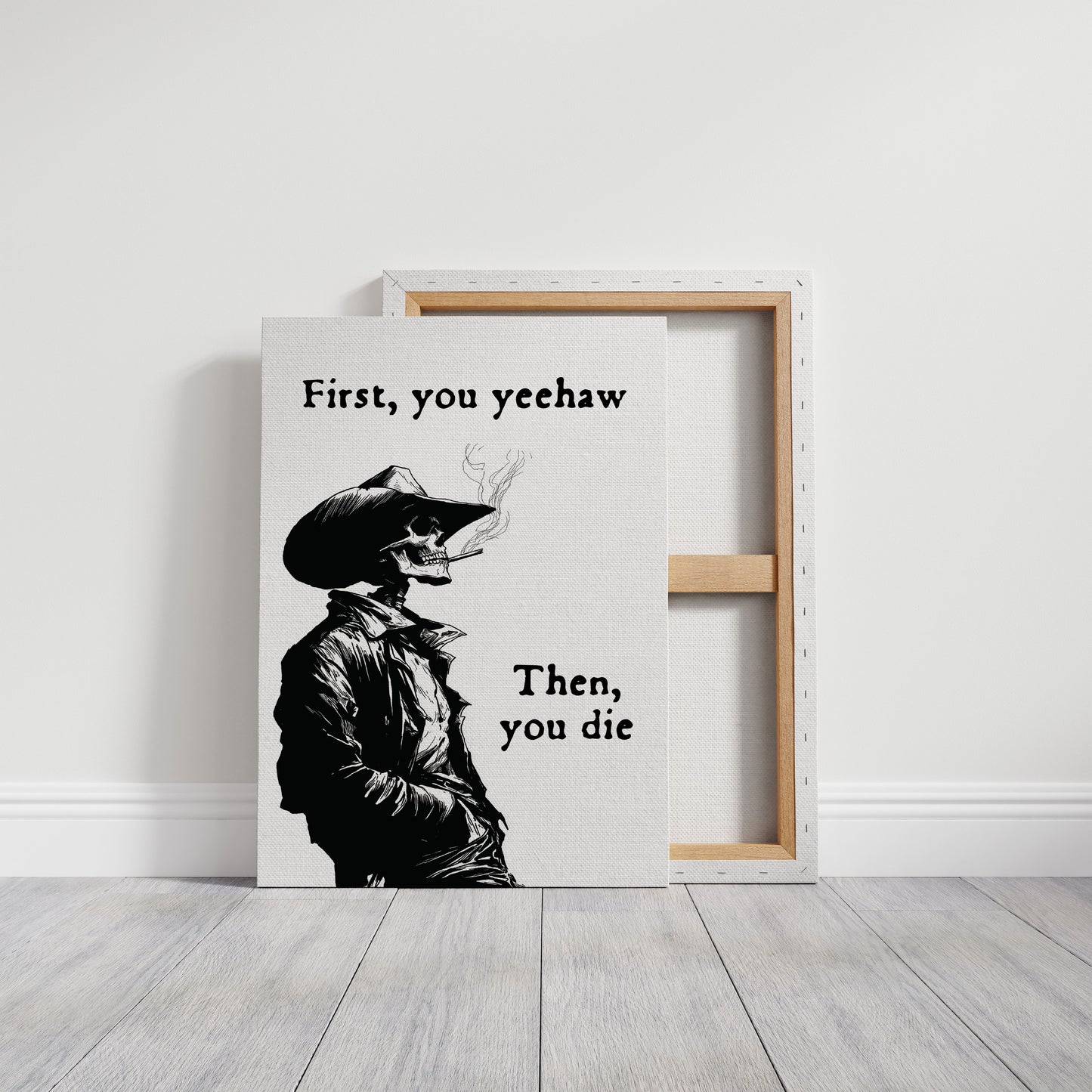 Cowboy's Last Cigarette Break