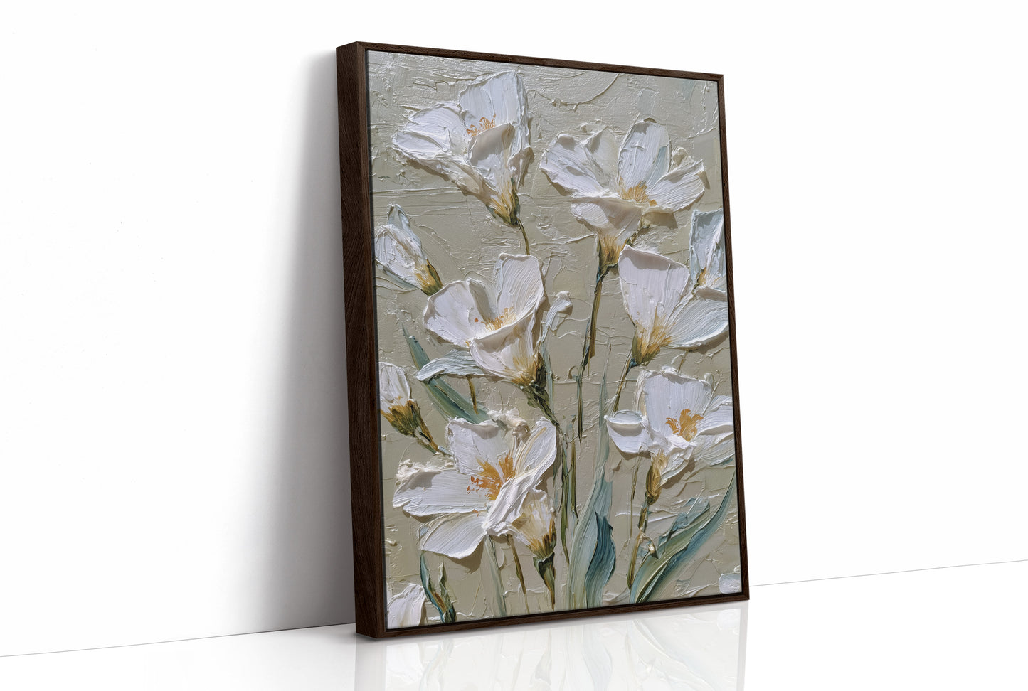 White Flowers Before Noon