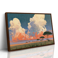 Acacia Under a Blazing Sky